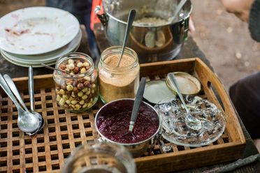Økologisk hjemmelavet grød til frokost i Lille-Gryn.